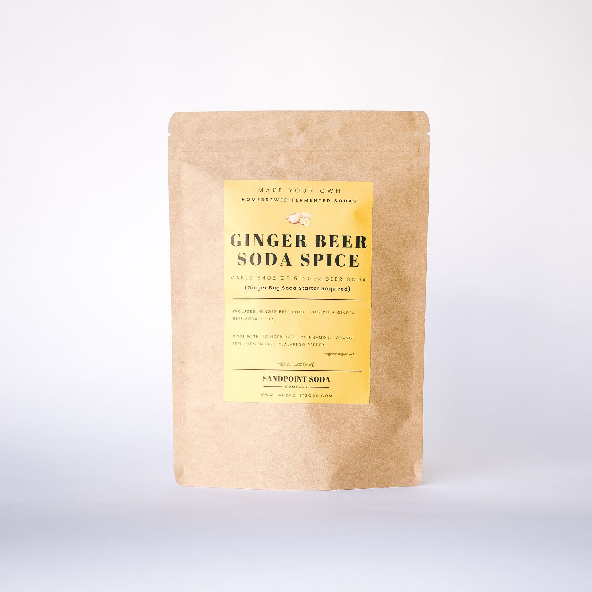 Ginger Beer Soda Spice
